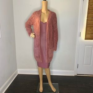 Mauve/Pink Free People Sweater